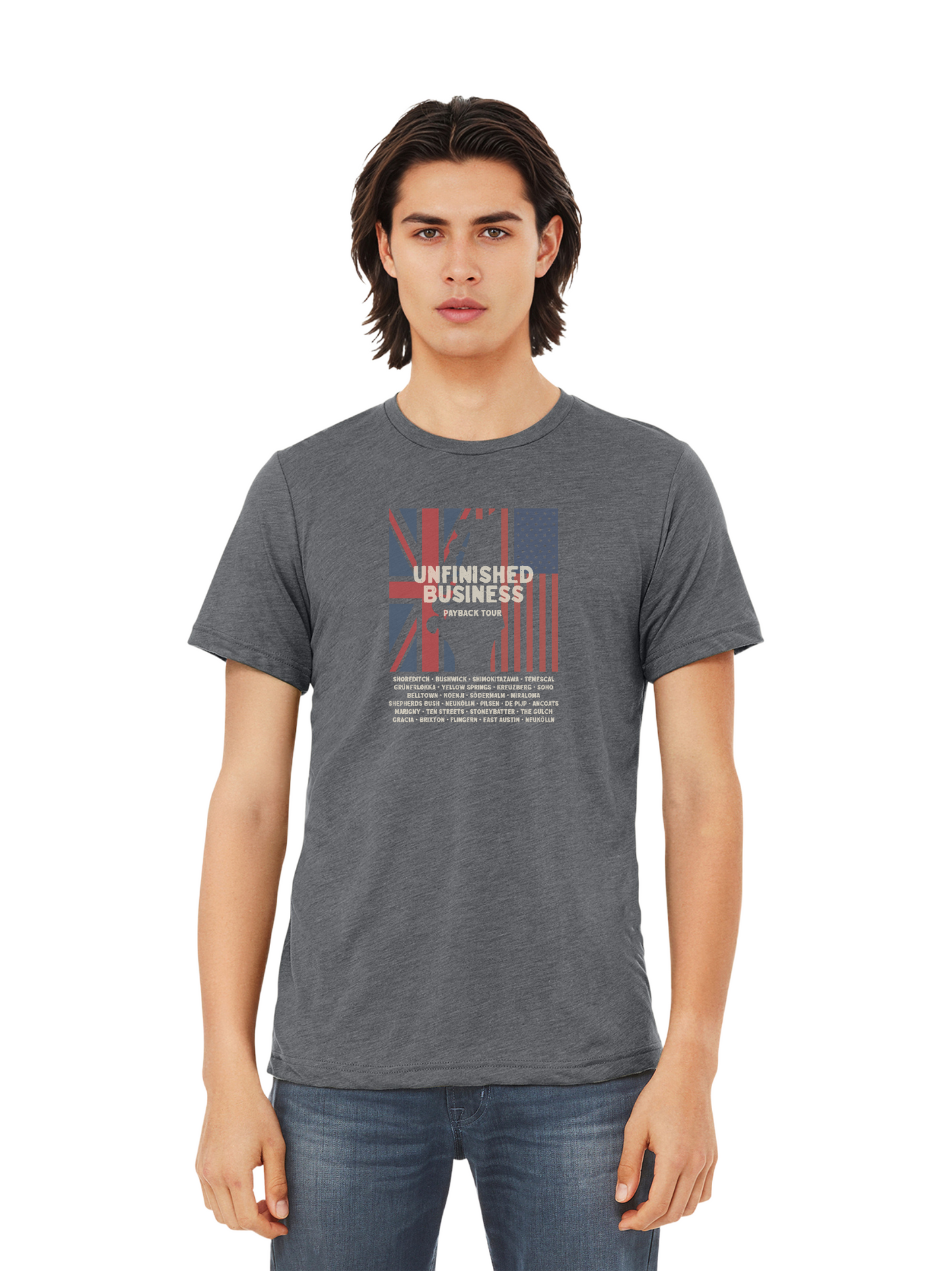 Unfinished Business – Payback Tour Super Soft Unisex Tee No. 1