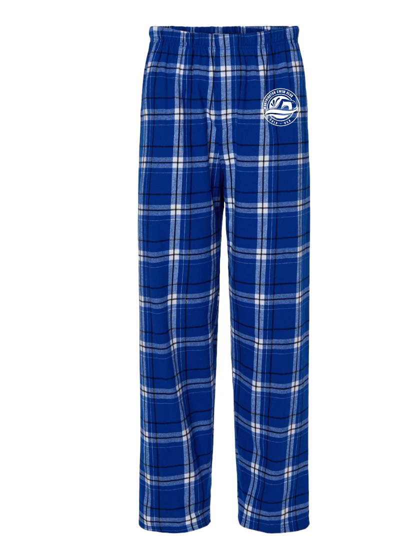 "Worthington Swim Club" Boxercraft Unisex Flannel Lounge Pants