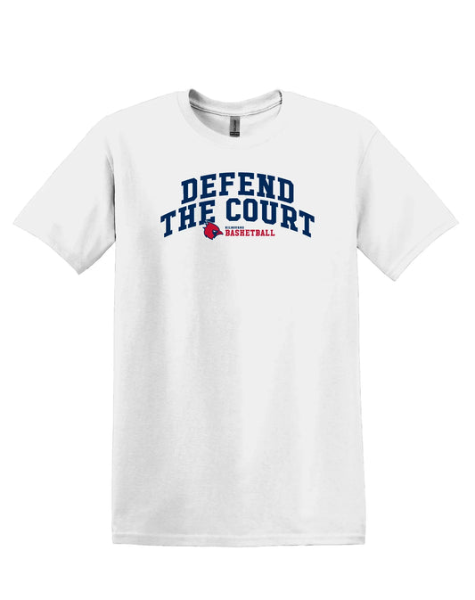 "Defend The Court Kilbourne Basketball" Unisex Softstyle Tee - Varsity92