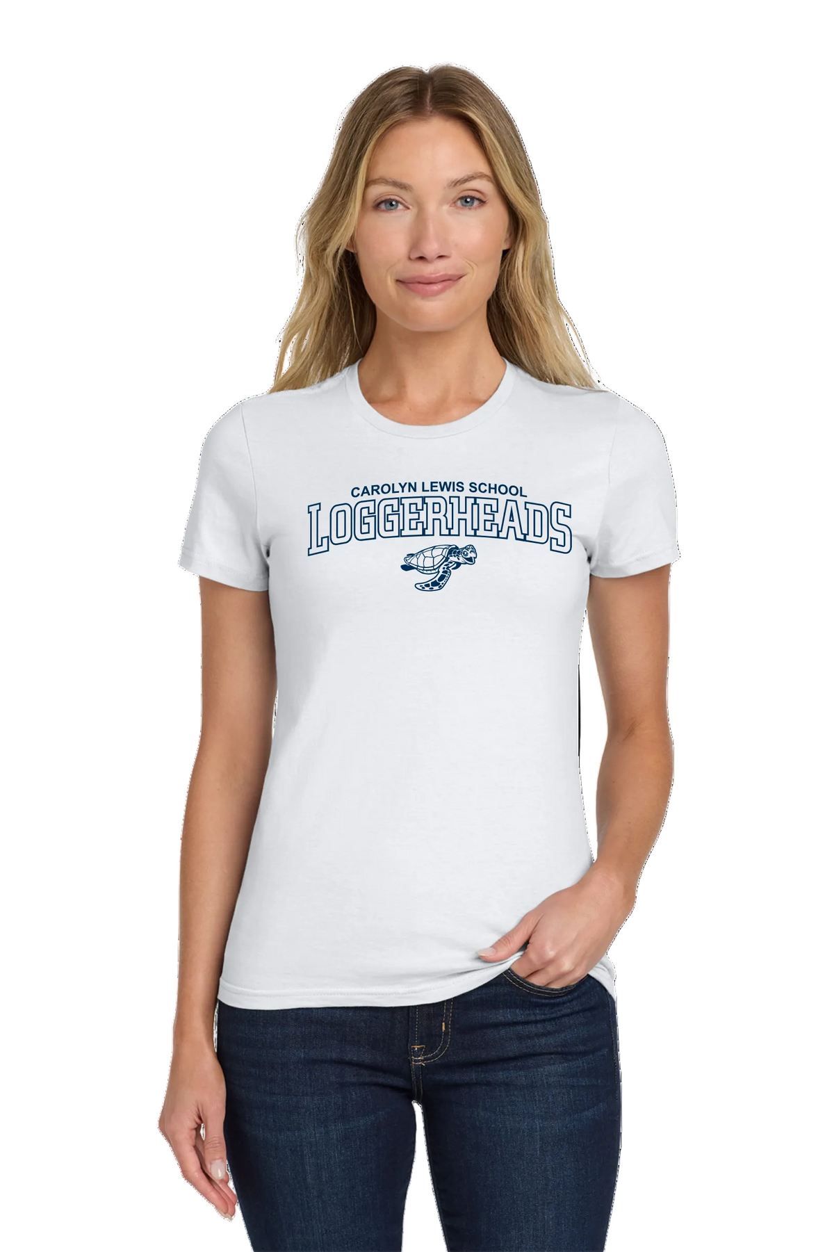 "Carolyn Lewis Loggerheads" Women's Softstyle Tee