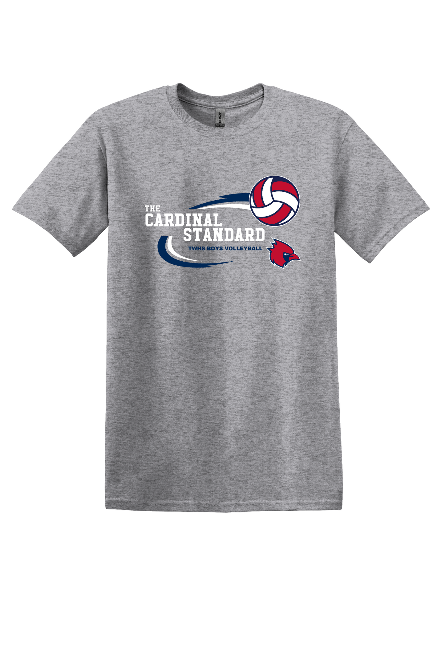 Thomas Worthington "The Cardinal Standard" Volleyball Unisex Softstyle Tee