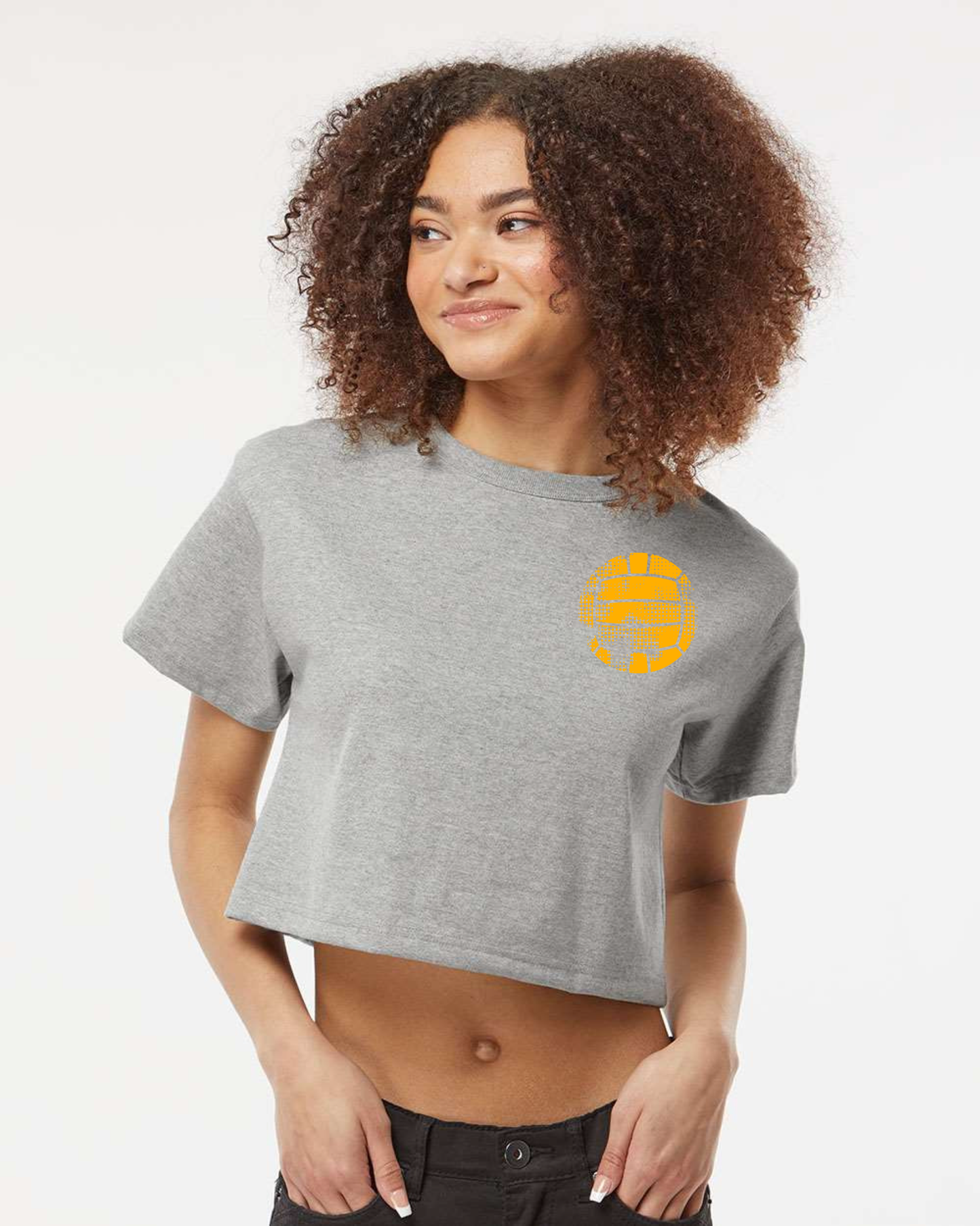 "Thomas Worthington Water Polo" Splash Champion Boxy Fit Crop Tee