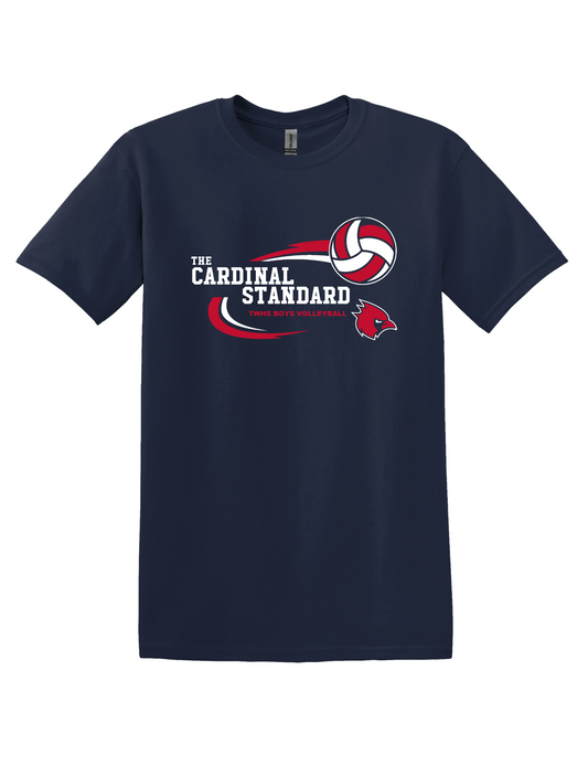 Thomas Worthington "The Cardinal Standard" Volleyball Unisex Softstyle Tee
