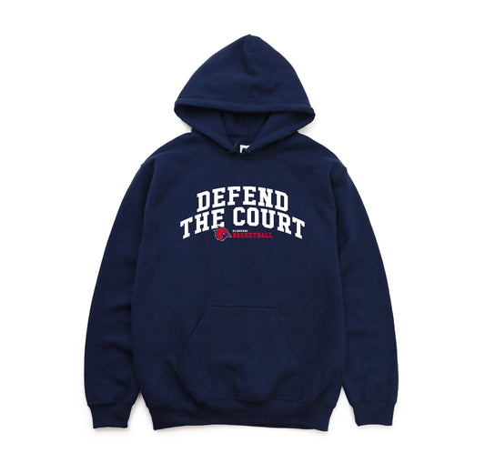"Defend The Court Kilbourne Basketball" Unisex Heavy Blend Hoodie - Varsity92