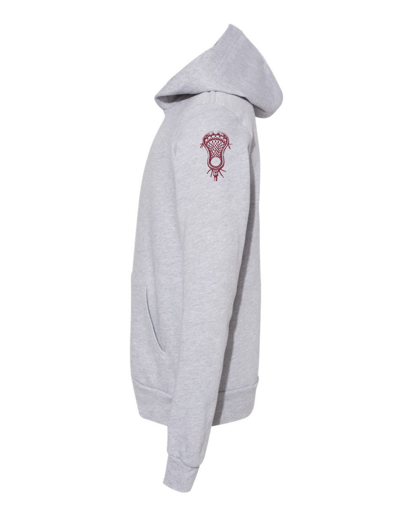 "New Albany Eagles Lacrosse" YOUTH Super Soft Hoodie