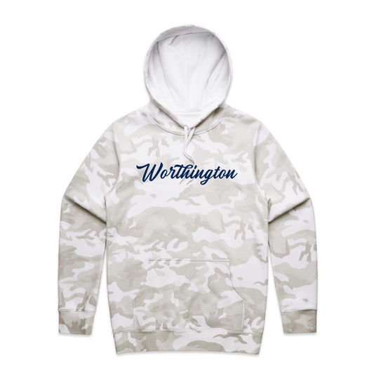 "Worthington" Ohio Camo Hoodie