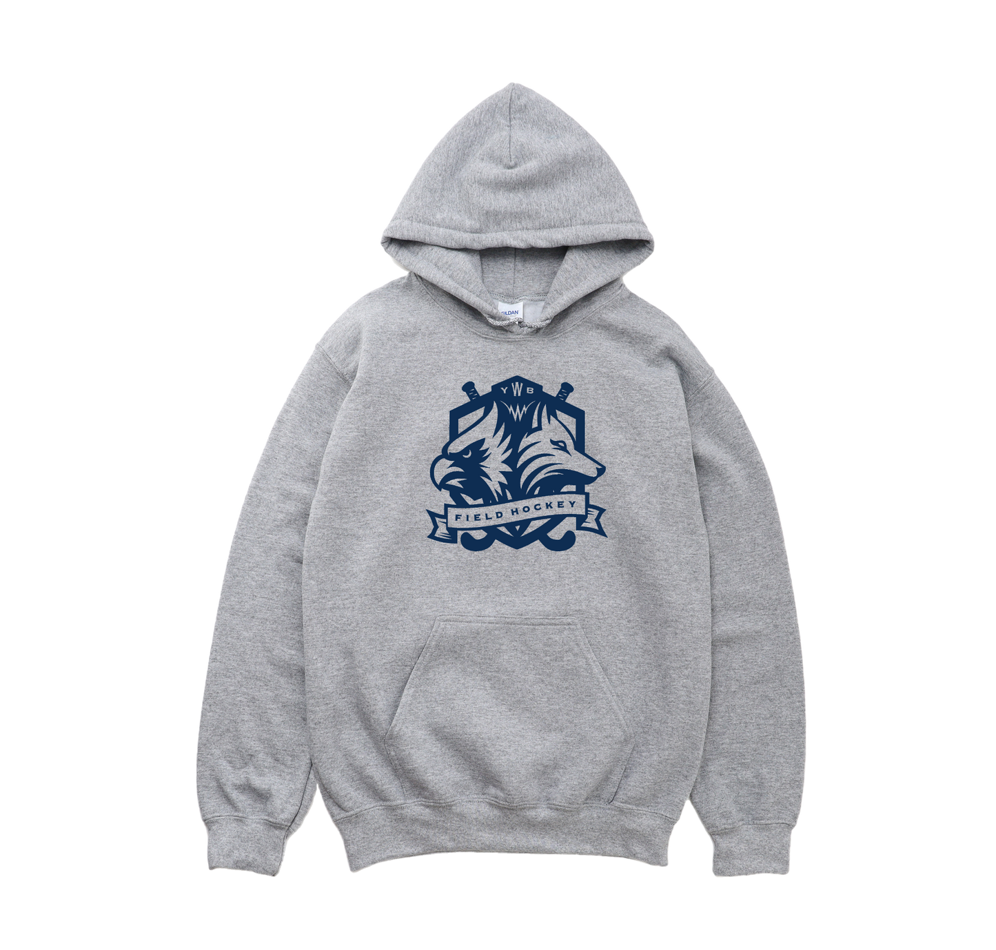 "WYB FIELD HOCKEY" + Personalized Unisex Heavy Blend Hoodie (YOUTH & ADULT SIZES)