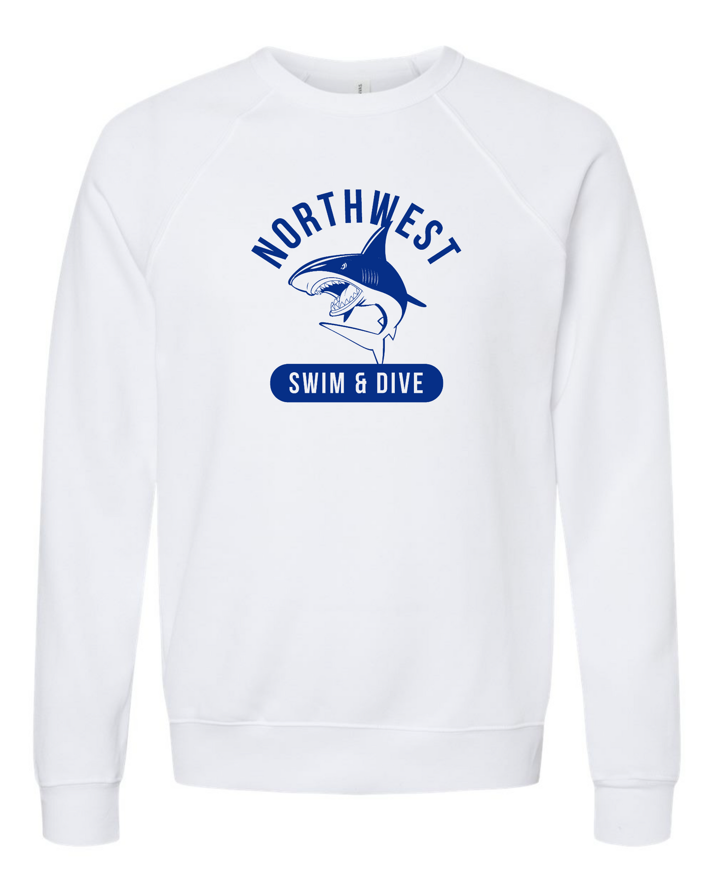 "Northwest Swim & Dive" Personalized Super Soft Crew Sweatshirt