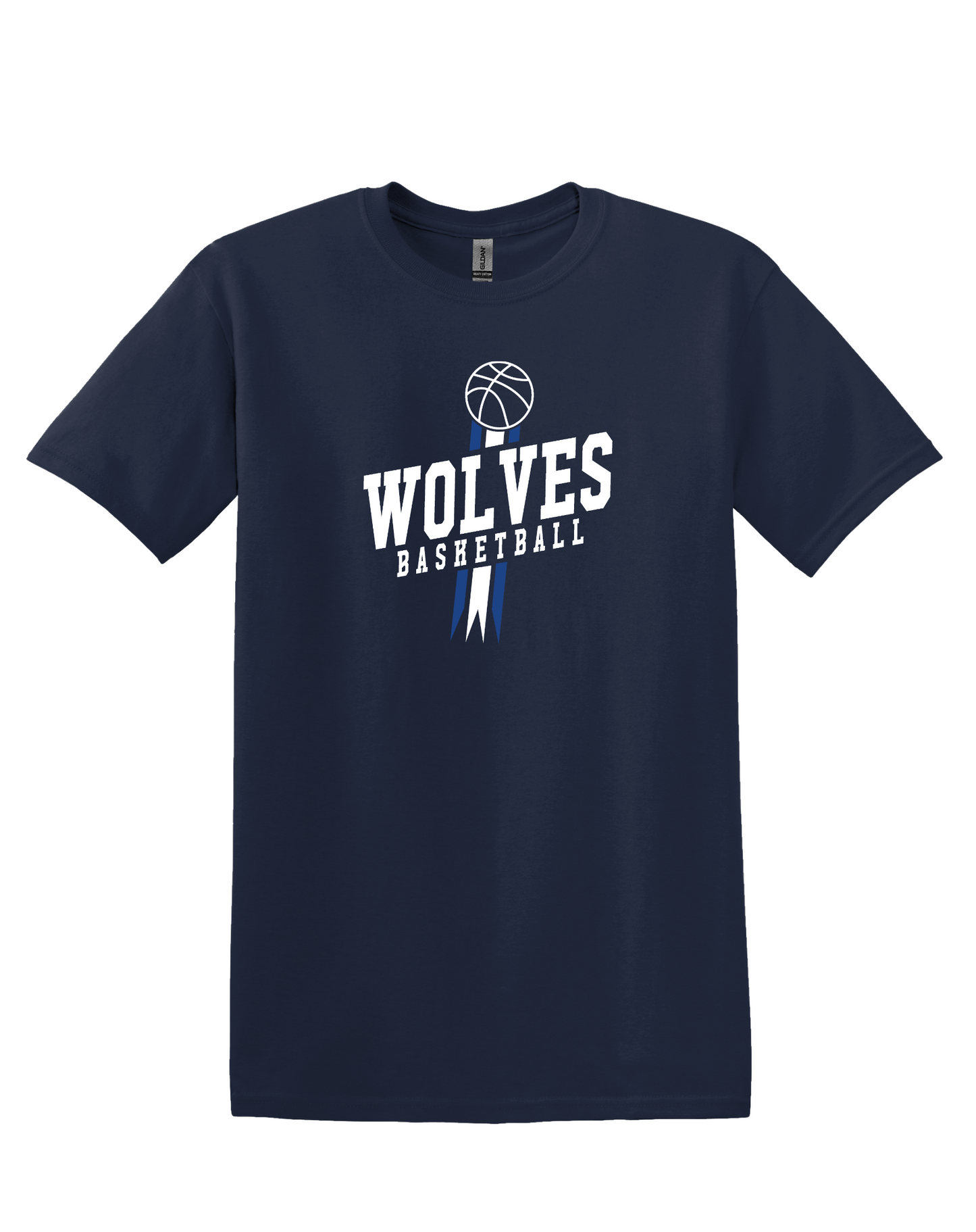 Worthington "Wolves Basketball" Unisex Softstyle Tee