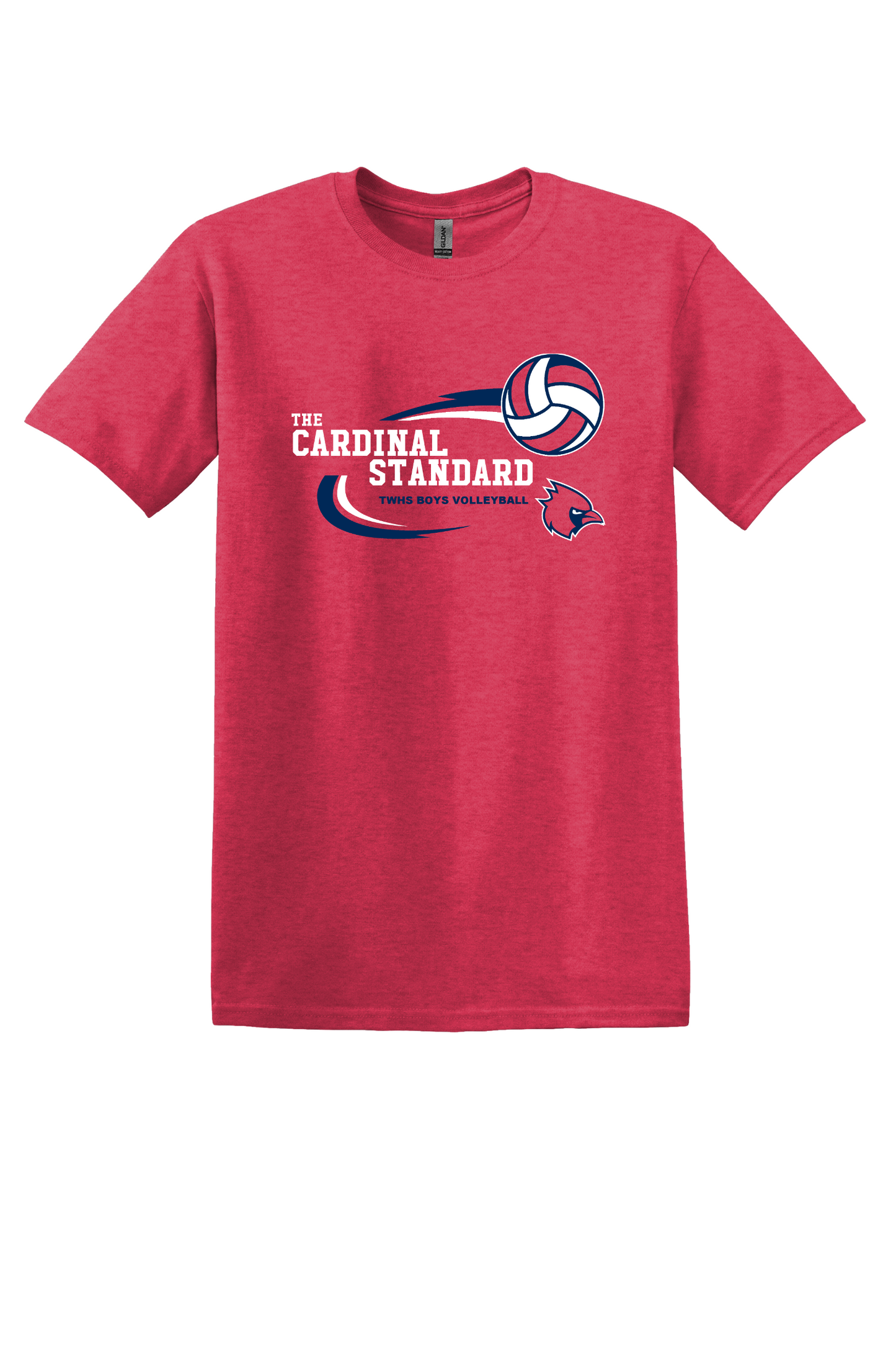 Thomas Worthington "The Cardinal Standard" Volleyball Unisex Softstyle Tee