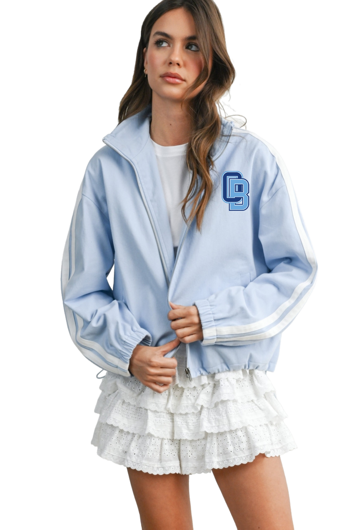 Olentangy Berlin "Gymnastics Claws Up" + "OB" Women's Track Jacket
