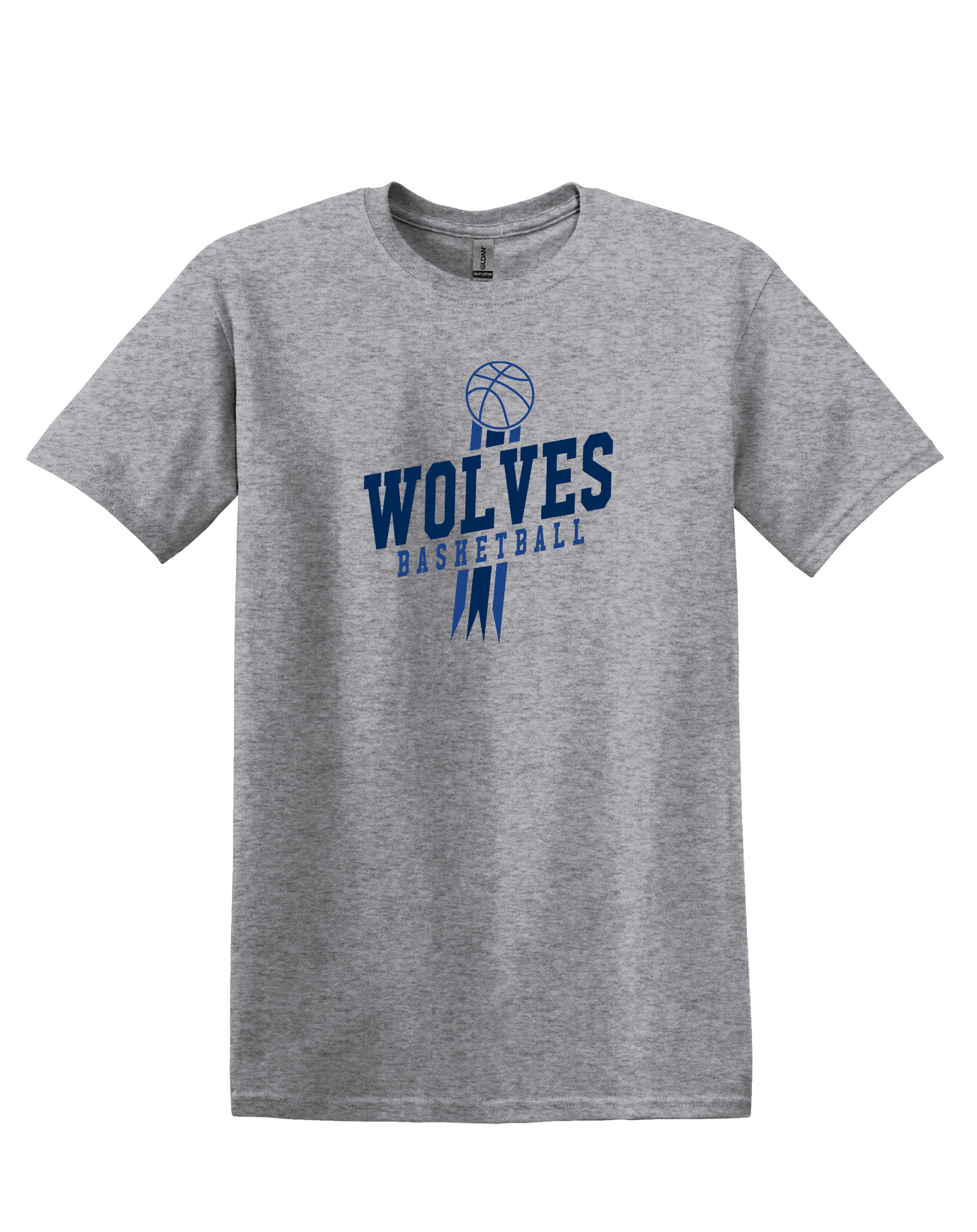 Worthington "Wolves Basketball" Unisex Softstyle Tee