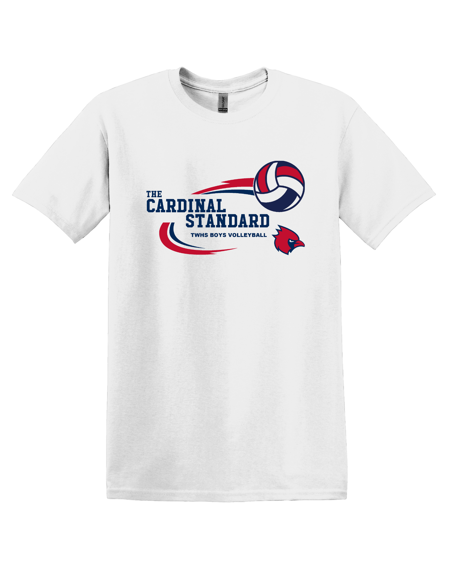 Thomas Worthington "The Cardinal Standard" Volleyball Unisex Softstyle Tee