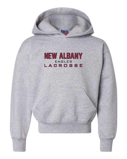 Champion® "New Albany Eagles Lacrosse" YOUTH  Hoodie