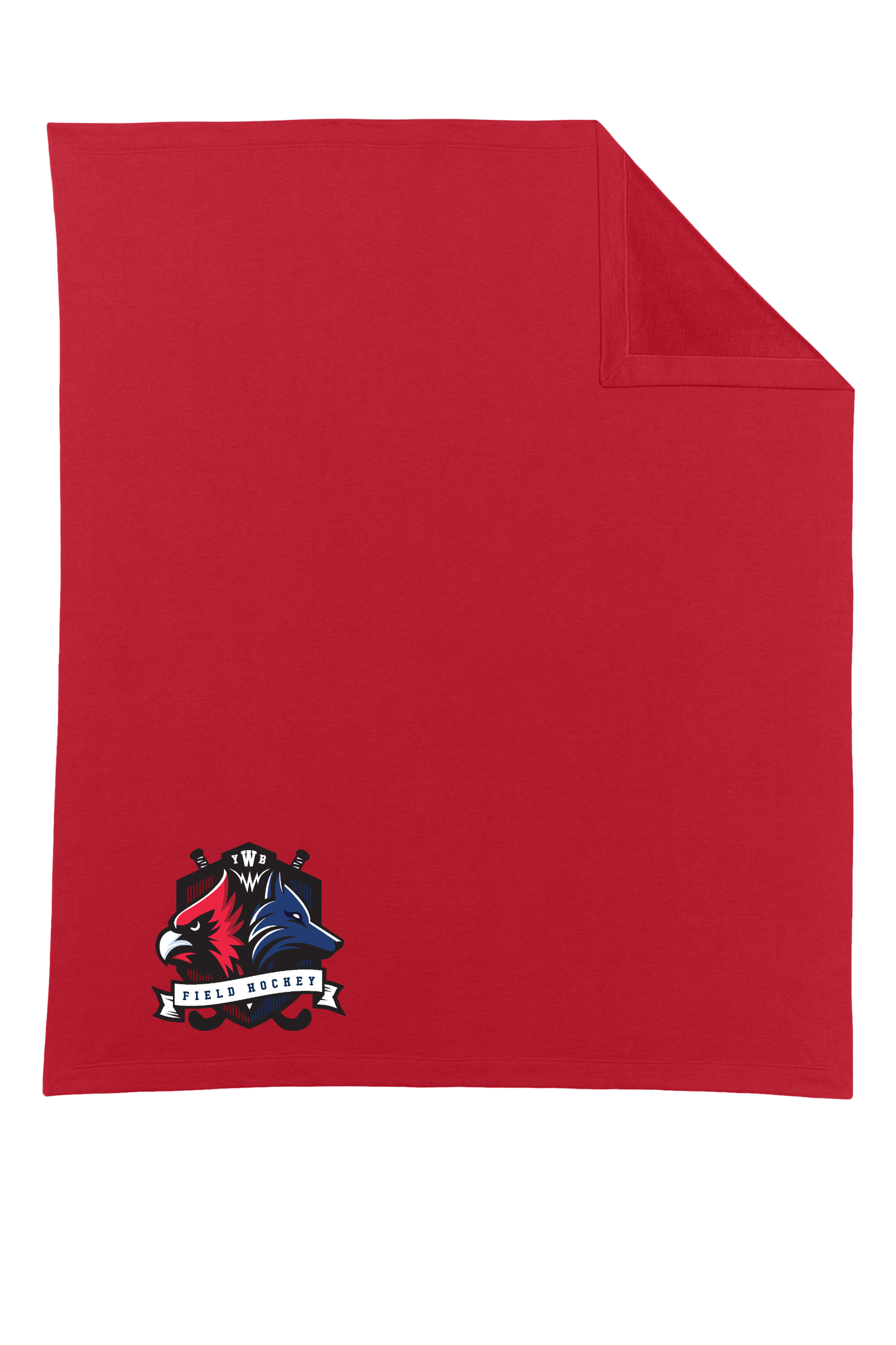 “WYB FIELD HOCKEY” Gildan Stadium Fleece Blanket
