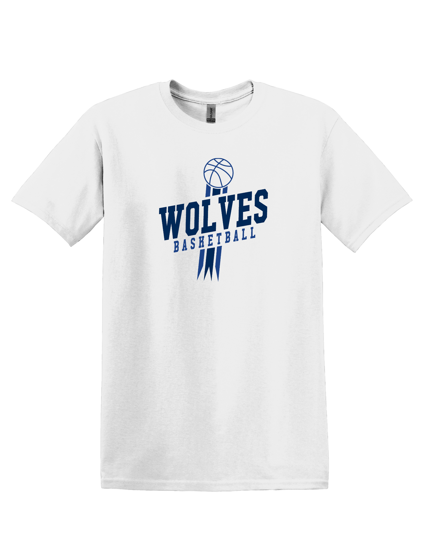 Worthington "Wolves Basketball" Unisex Softstyle Tee