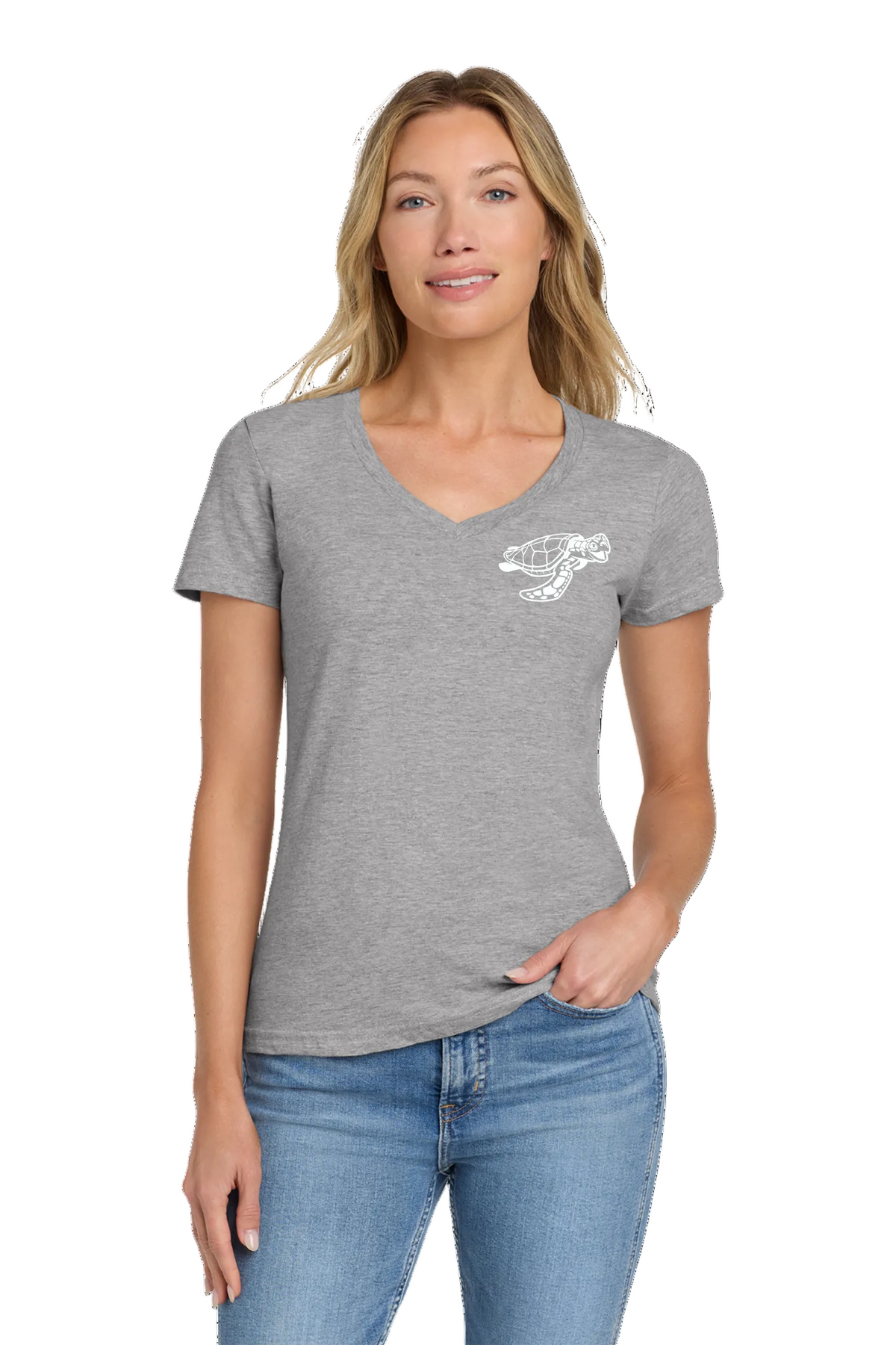 "Loggerheads" Women's Softstyle V-Neck Tee