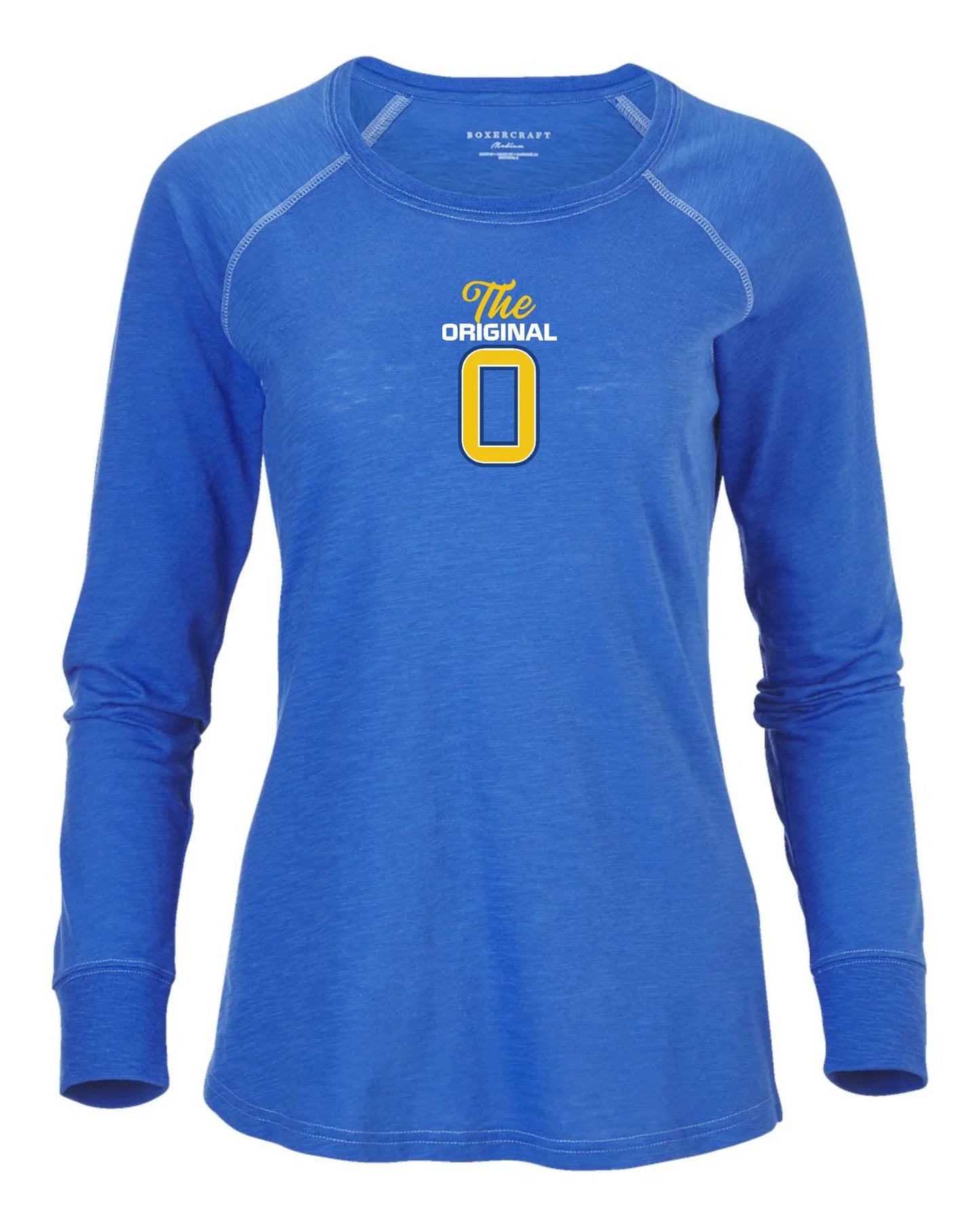 Olentangy Braves “The Original O” Women’s Boxercraft Long-Sleeve Tee - Varsity92