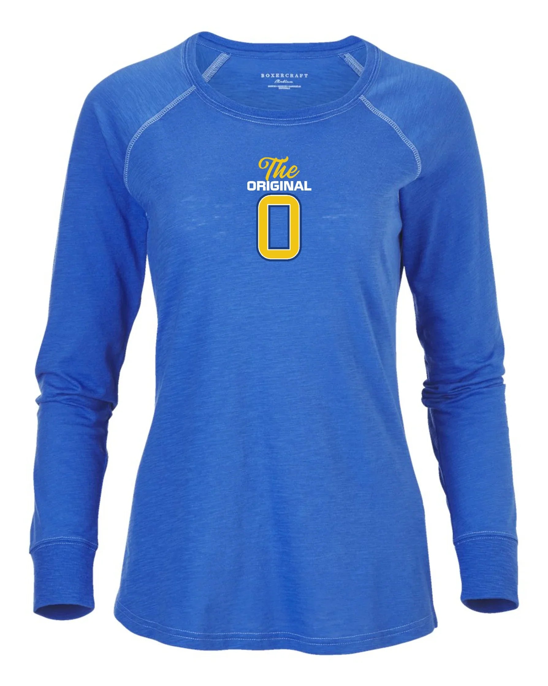 Olentangy Braves “The Original O” Women’s Boxercraft Long-Sleeve Tee - Varsity92