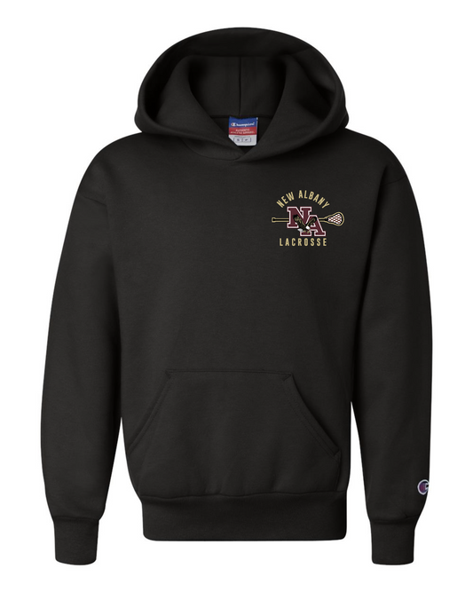 Champion® "New Albany Eagles Lacrosse" YOUTH  Hoodie + Personalization