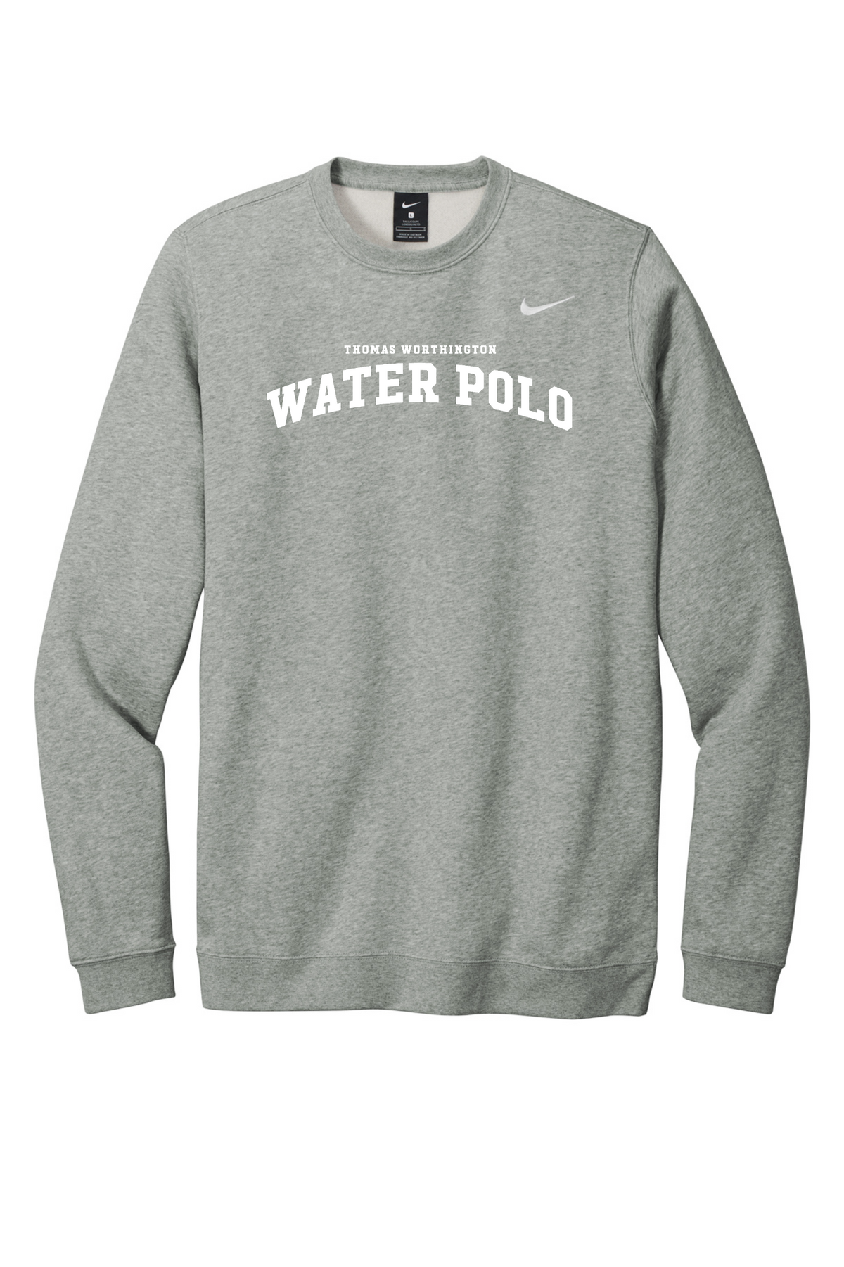 "Thomas Worthington Water Polo" Nike Club Fleece Crewneck Sweatshirt