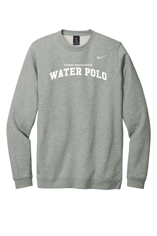 "Thomas Worthington Water Polo" Nike Club Fleece Crewneck Sweatshirt