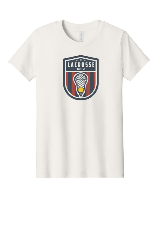"Lacrosse Ohio" Crest Super Soft Tee (Youth & Adult Sizes)