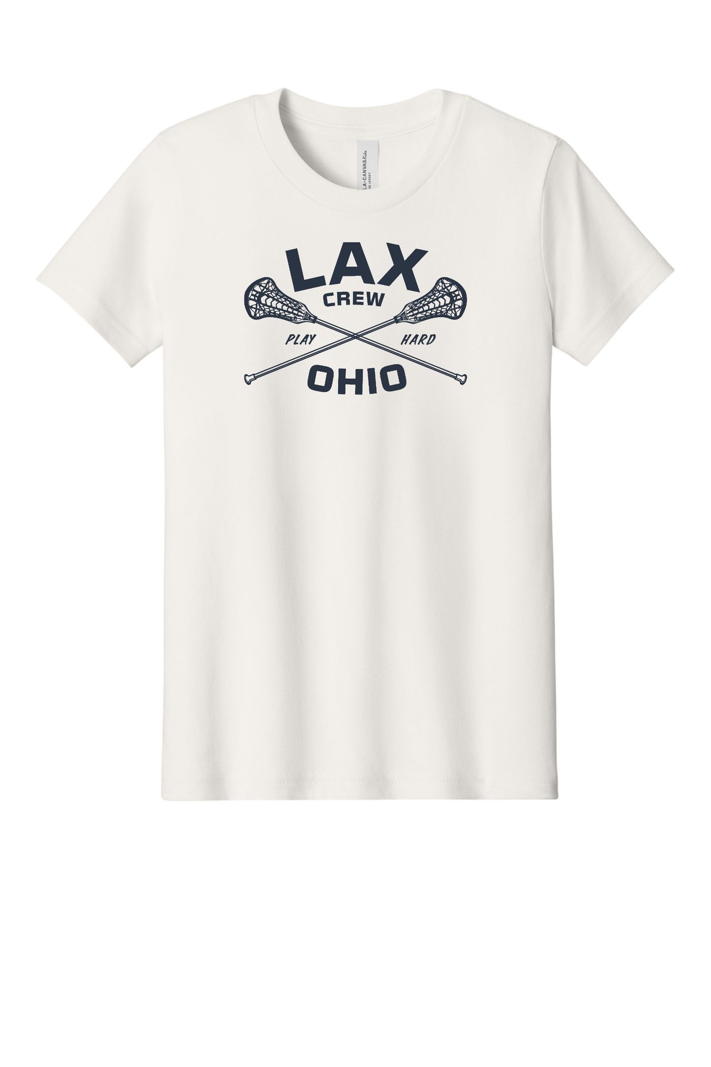 LAX Crew Ohio" Super Soft Tee (Youth & Adult Sizes)