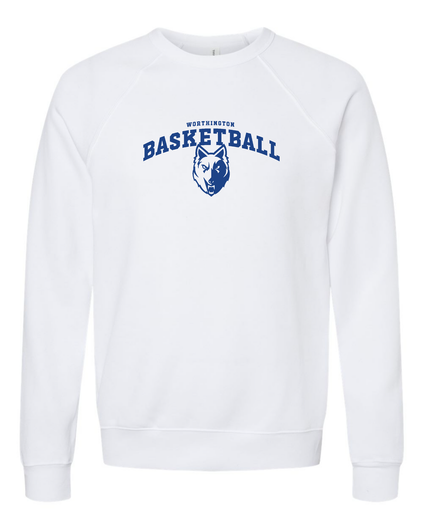 Worthington "Perry Basketball" Unisex Super Soft Crew Sweatshirt