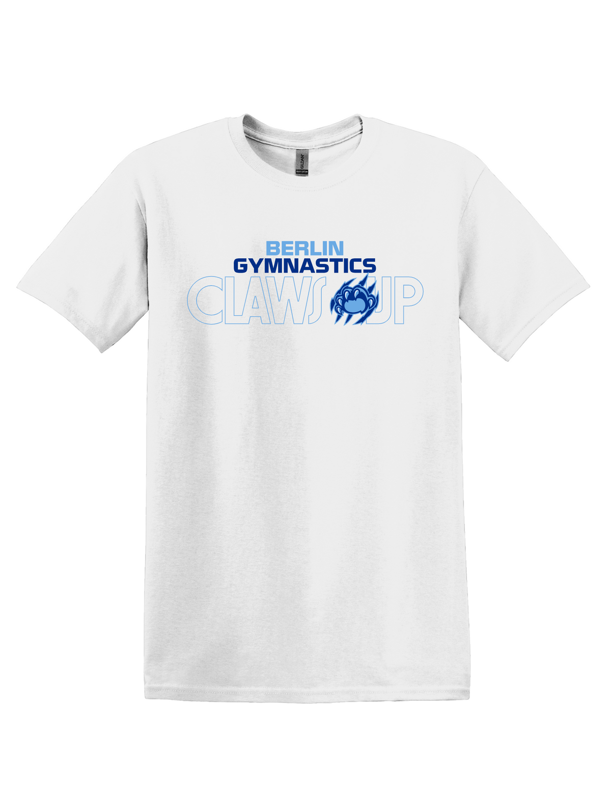 Olentangy "Berlin Gymnastics Claws Up" Unisex Softstyle Tee