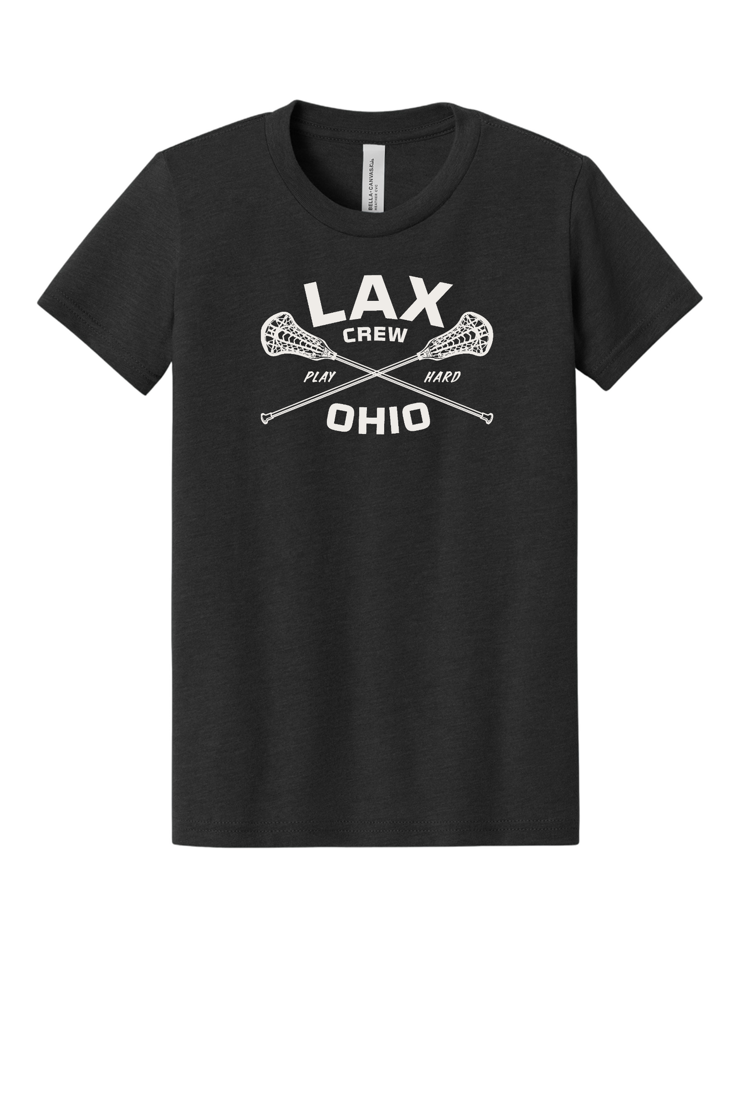 LAX Crew Ohio" Super Soft Tee (Youth & Adult Sizes)
