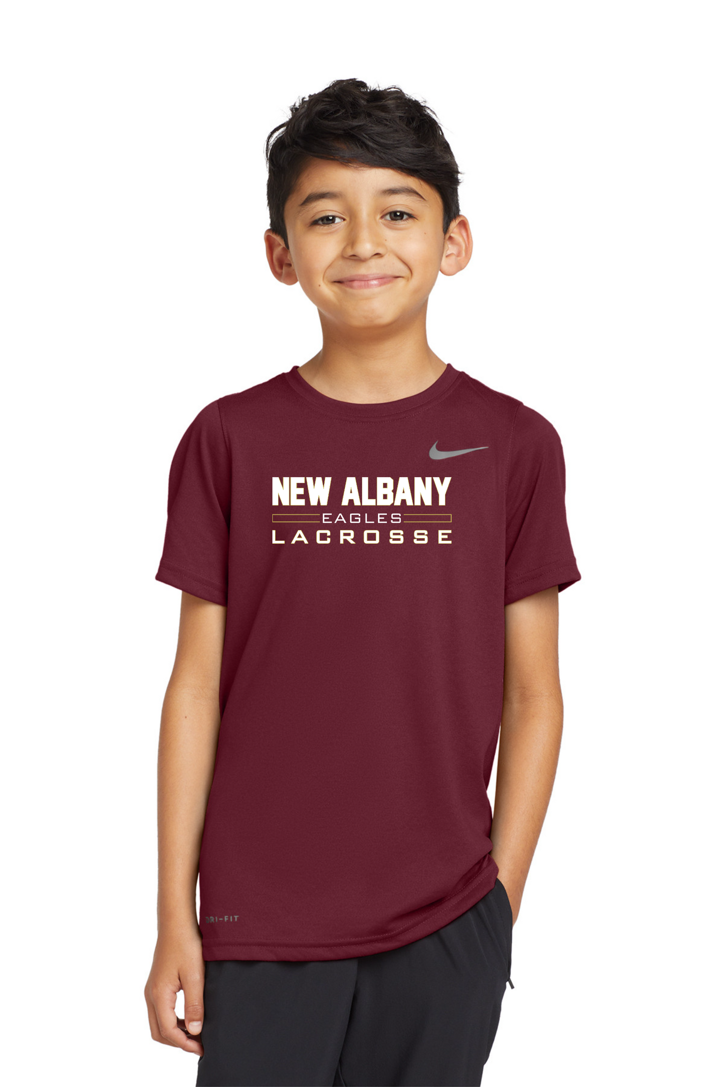 Nike "New Albany Eagles Lacrosse" YOUTH Legend Tee