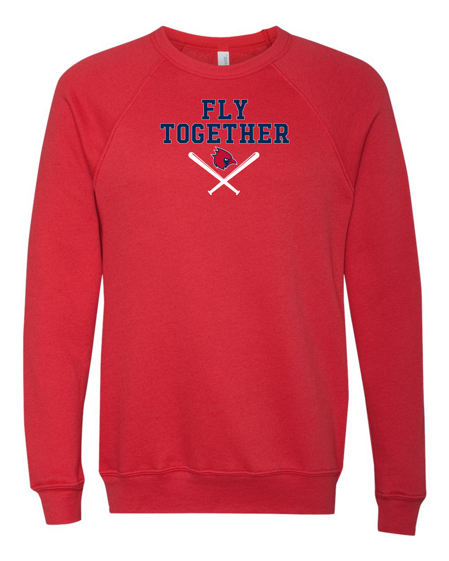 "Fly Together" + Bats Unisex Super Soft Crew Sweatshirt