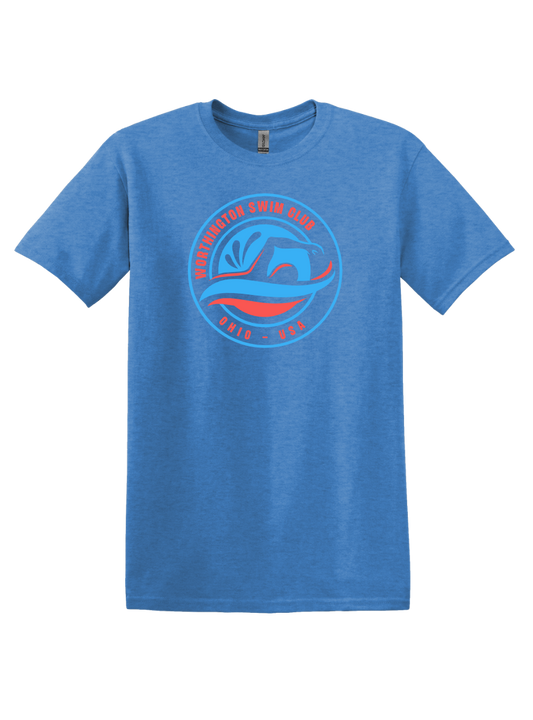 "Worthington Swim Club" Unisex Softstyle Tee (Adult & Youth Sizes)