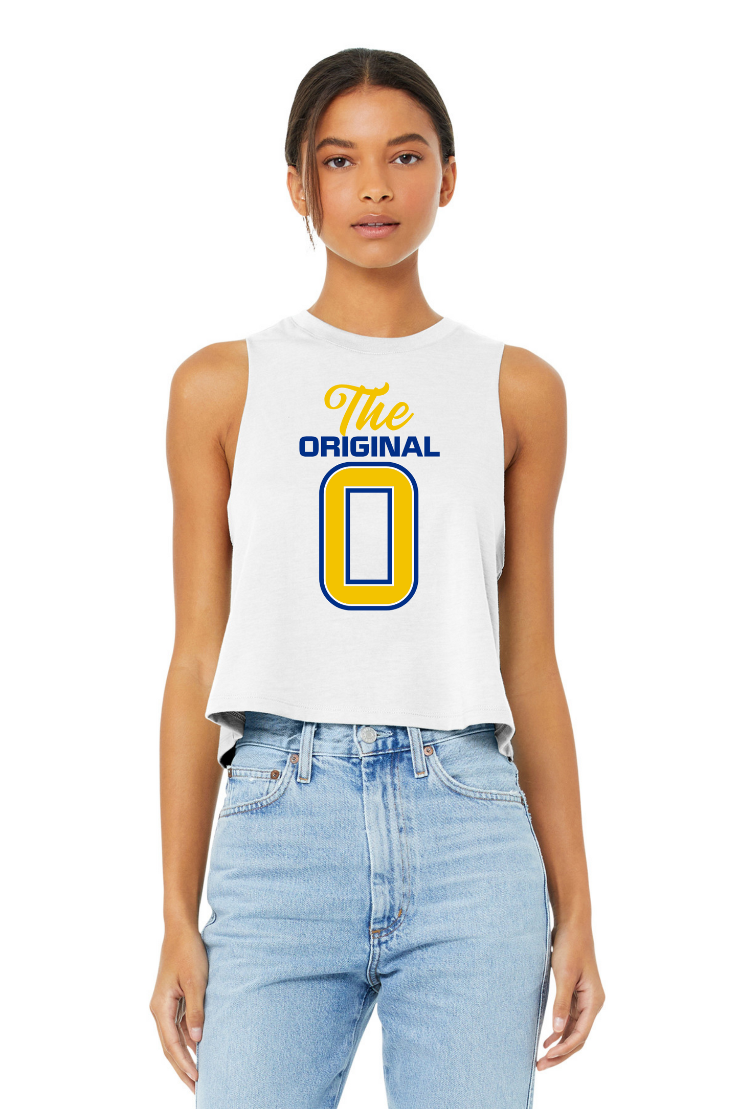 "The Original O" Women's Racerback Crop Tank