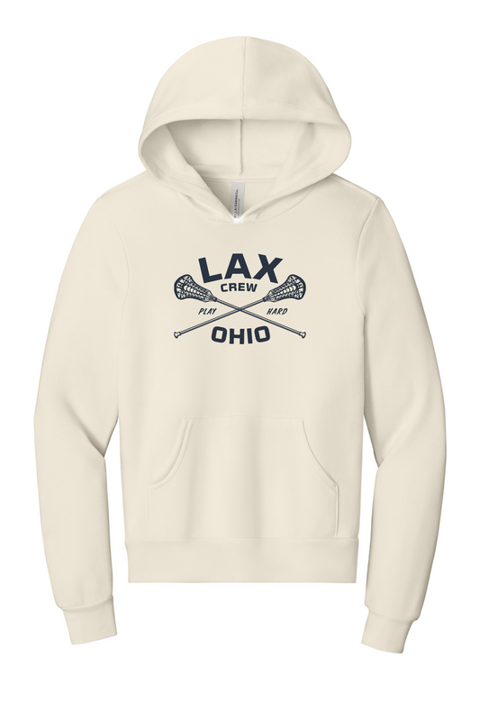 "LAX Crew Ohio" Super Soft Adult Hoodie