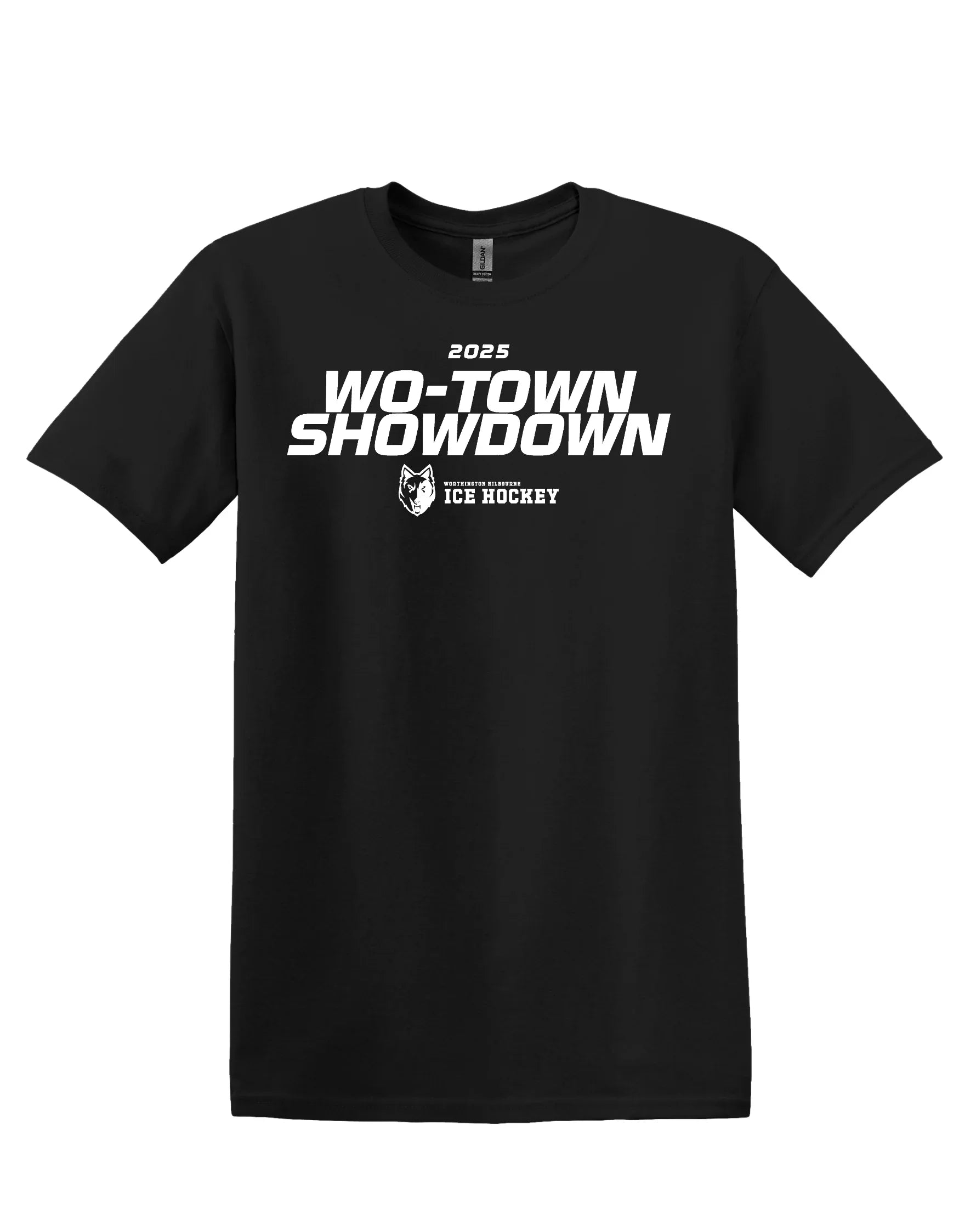 "2025 Wo-Town Showdown" Worthington Kilbourne Ice Hockey Tee - Varsity92