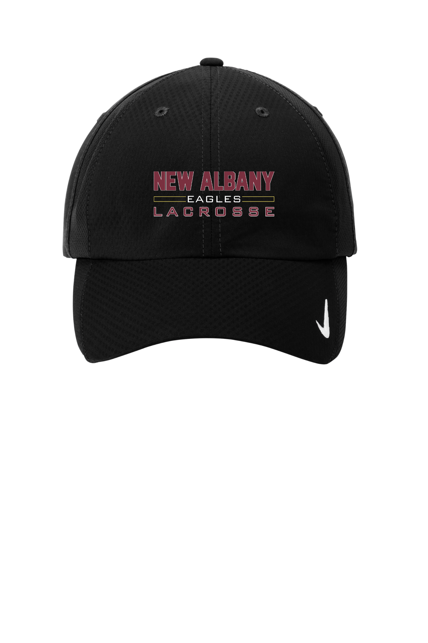 "New Albany Eagles Lacrosse" Nike Performance Cap