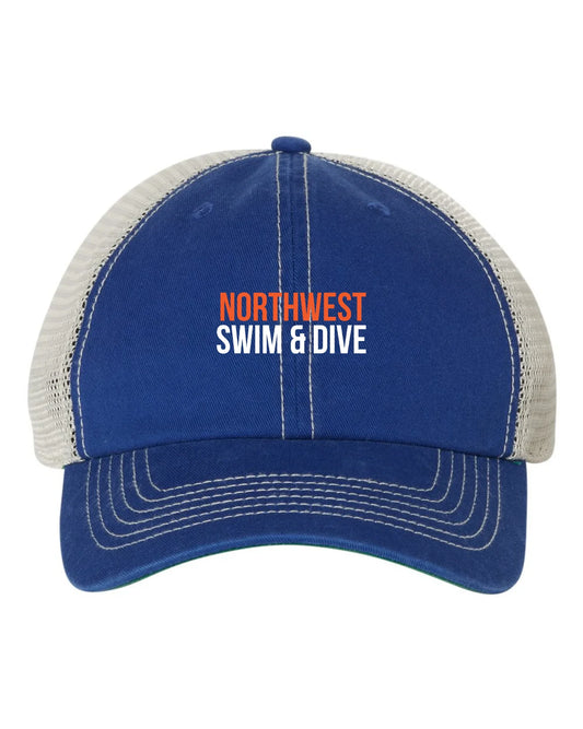 "NORTHWEST SWIM & DIVE" ‘47 Embroidered Trawler Hat