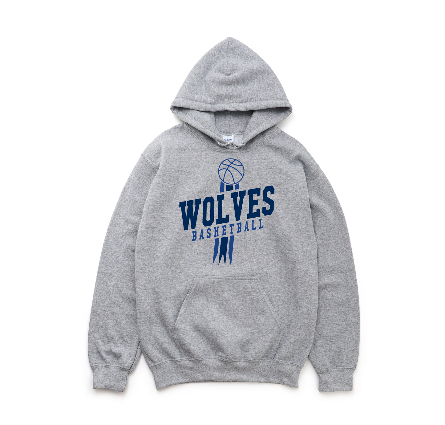 Worthington "Wolves Basketball" Unisex Heavy Blend Hoodie