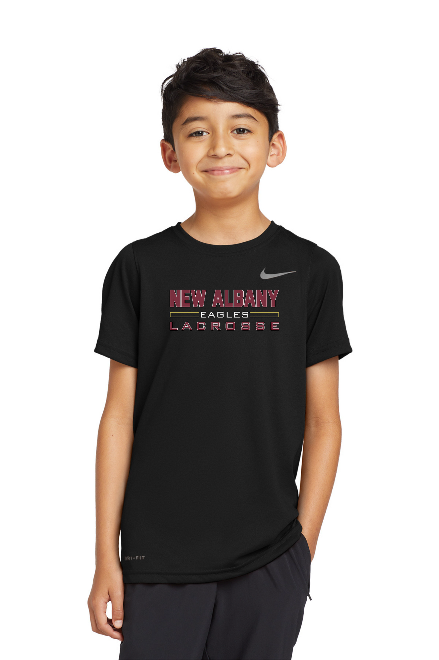 Nike "New Albany Eagles Lacrosse" YOUTH Legend Tee