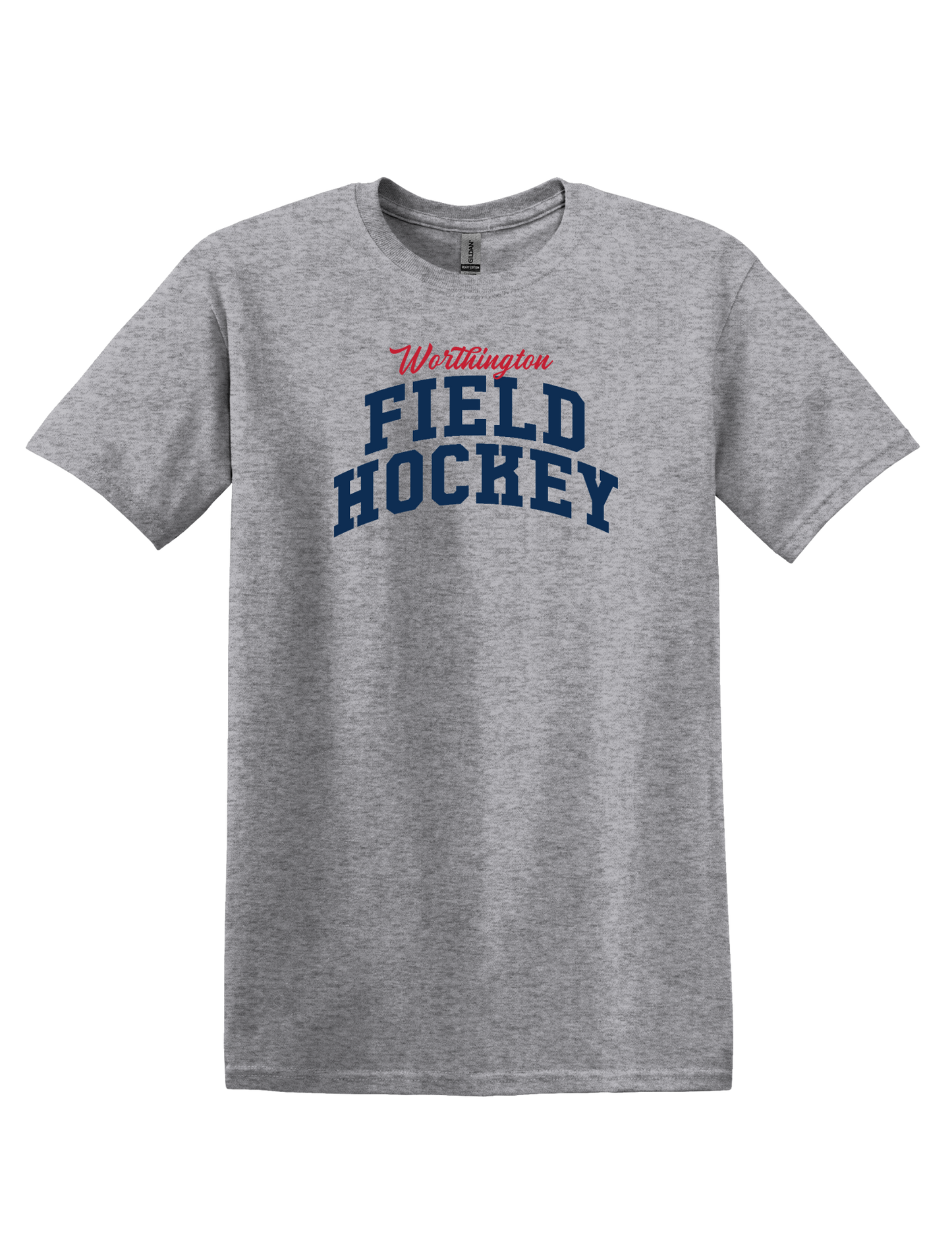 "WORTHINGTON FIELD HOCKEY" Unisex Softstyle Tee (YOUTH & ADULT SIZES)