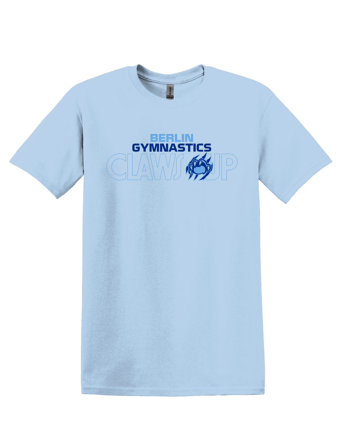 Olentangy "Berlin Gymnastics Claws Up" Unisex Softstyle Tee