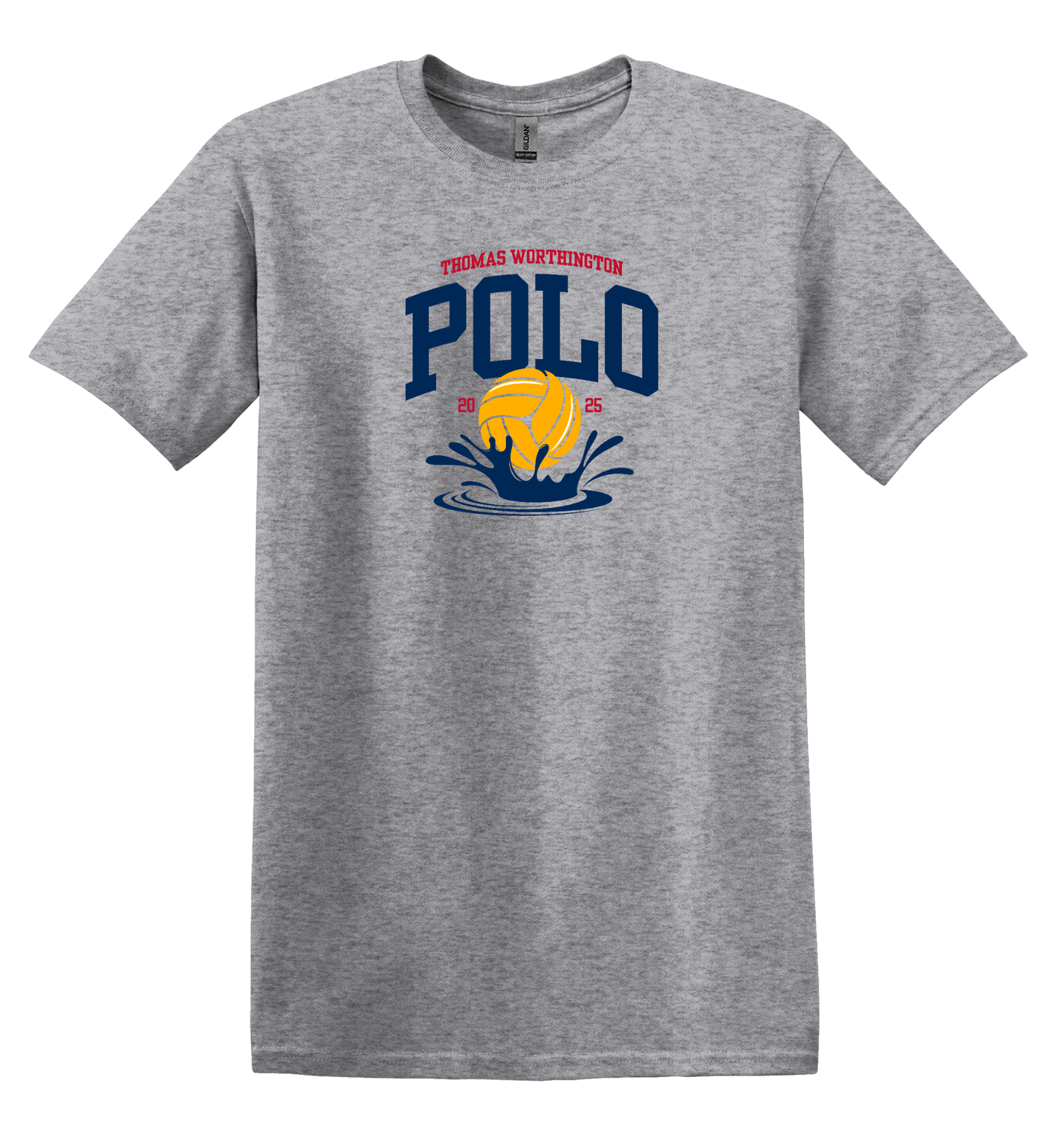 "Thomas Worthington Polo" Splash Unisex Softstyle Tee