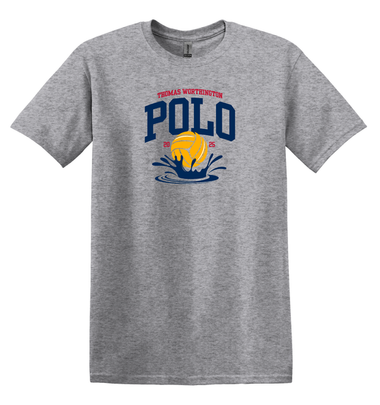 "Thomas Worthington Polo" Splash Unisex Softstyle Tee