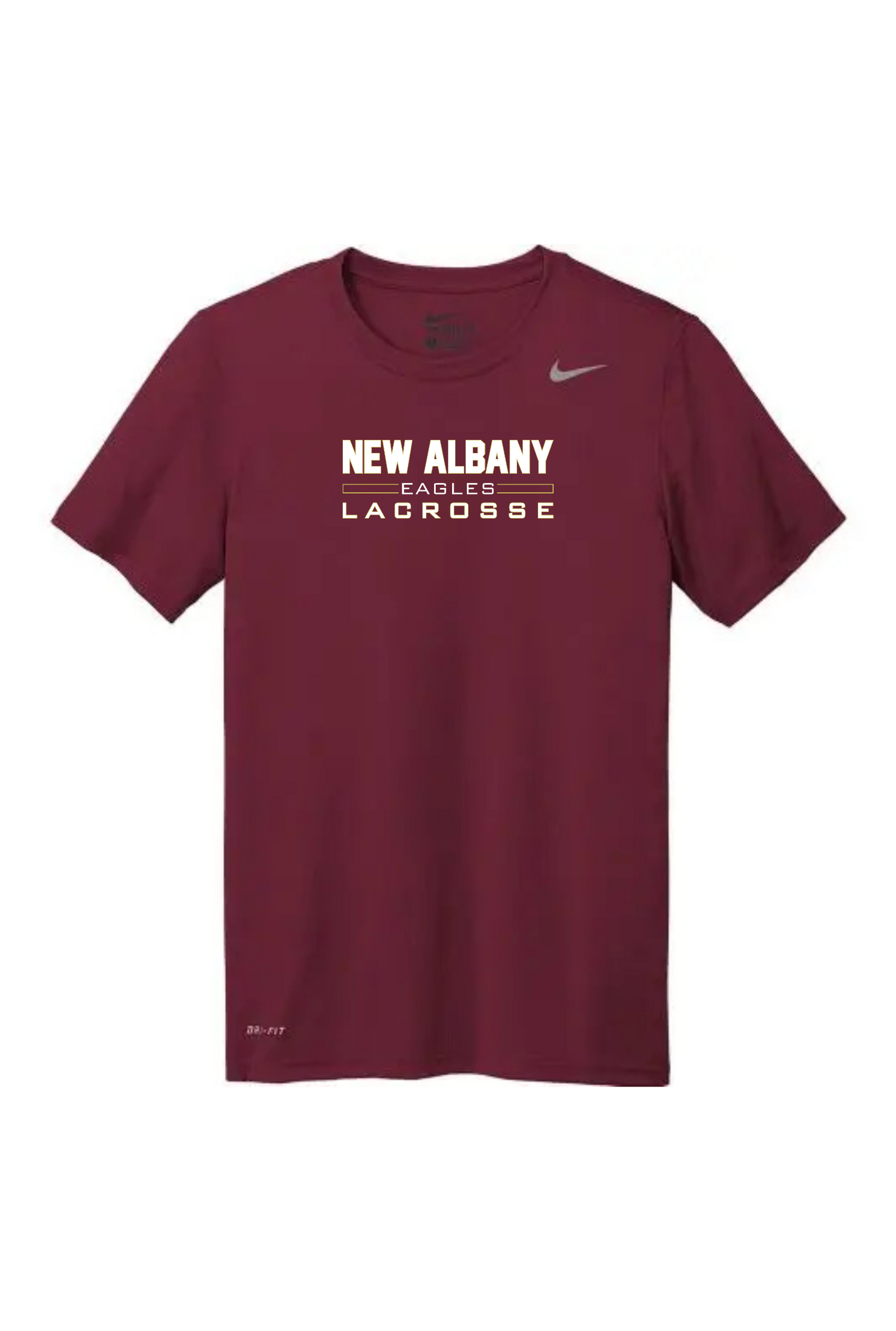 Nike Dri-FIT "New Albany Eagles Lacrosse" YOUTH Legend Tee