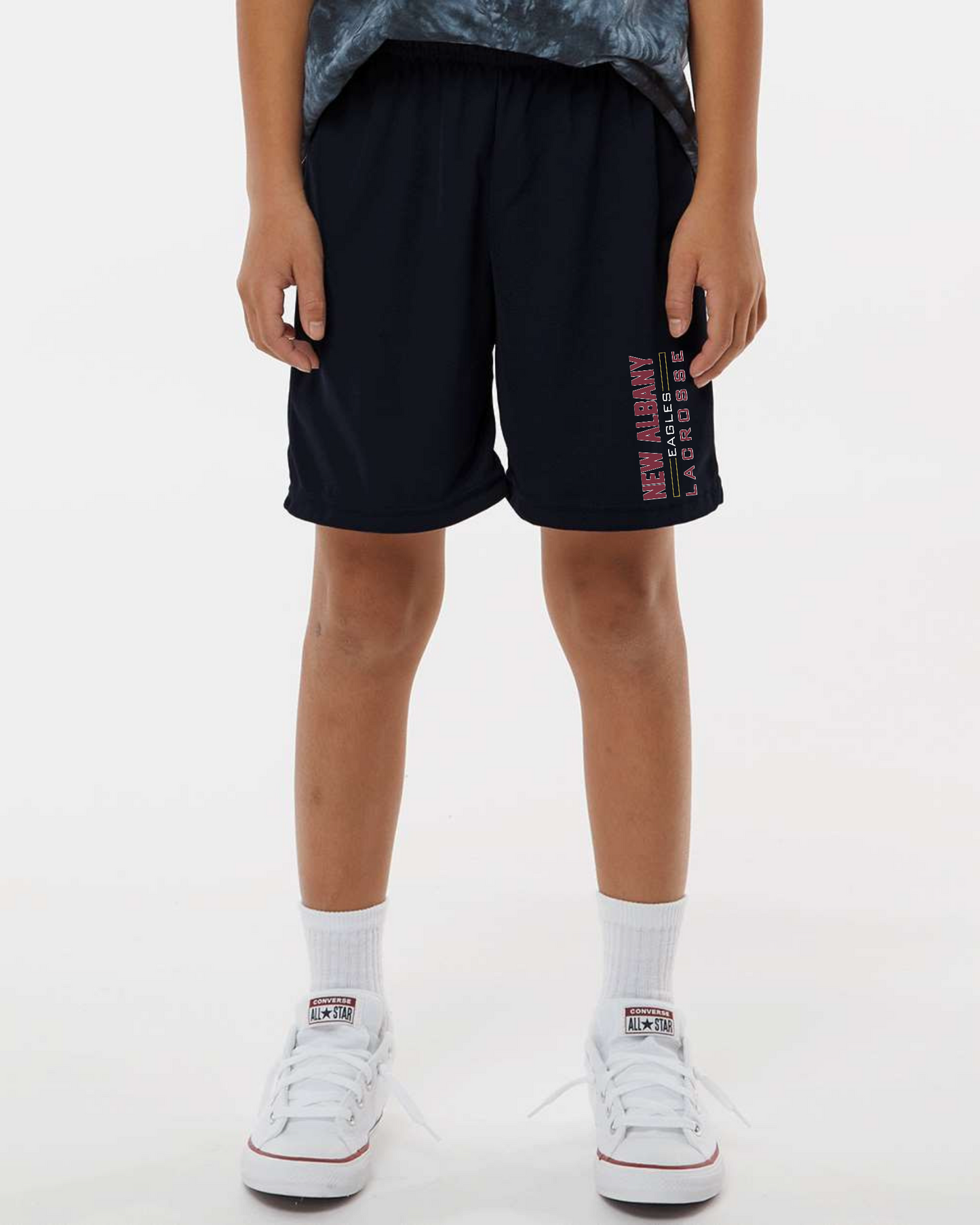 "New Albany Eagles Lacrosse" Youth Performance Short