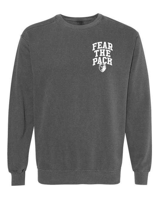 "Fear The Pack" Comfort Colors Vintage Sweatshirt