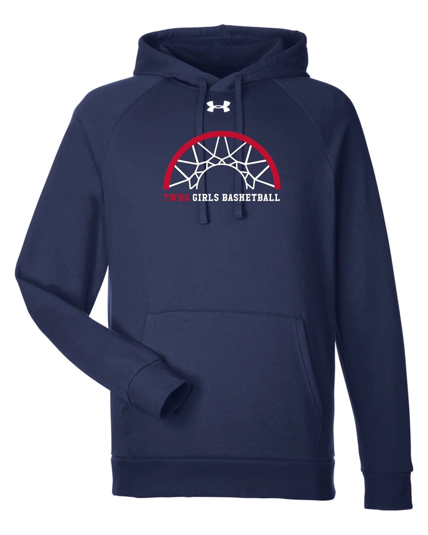 Thomas Worthington "Girls Basketball" Under Armour Men's Fleece Hoodie - Varsity92