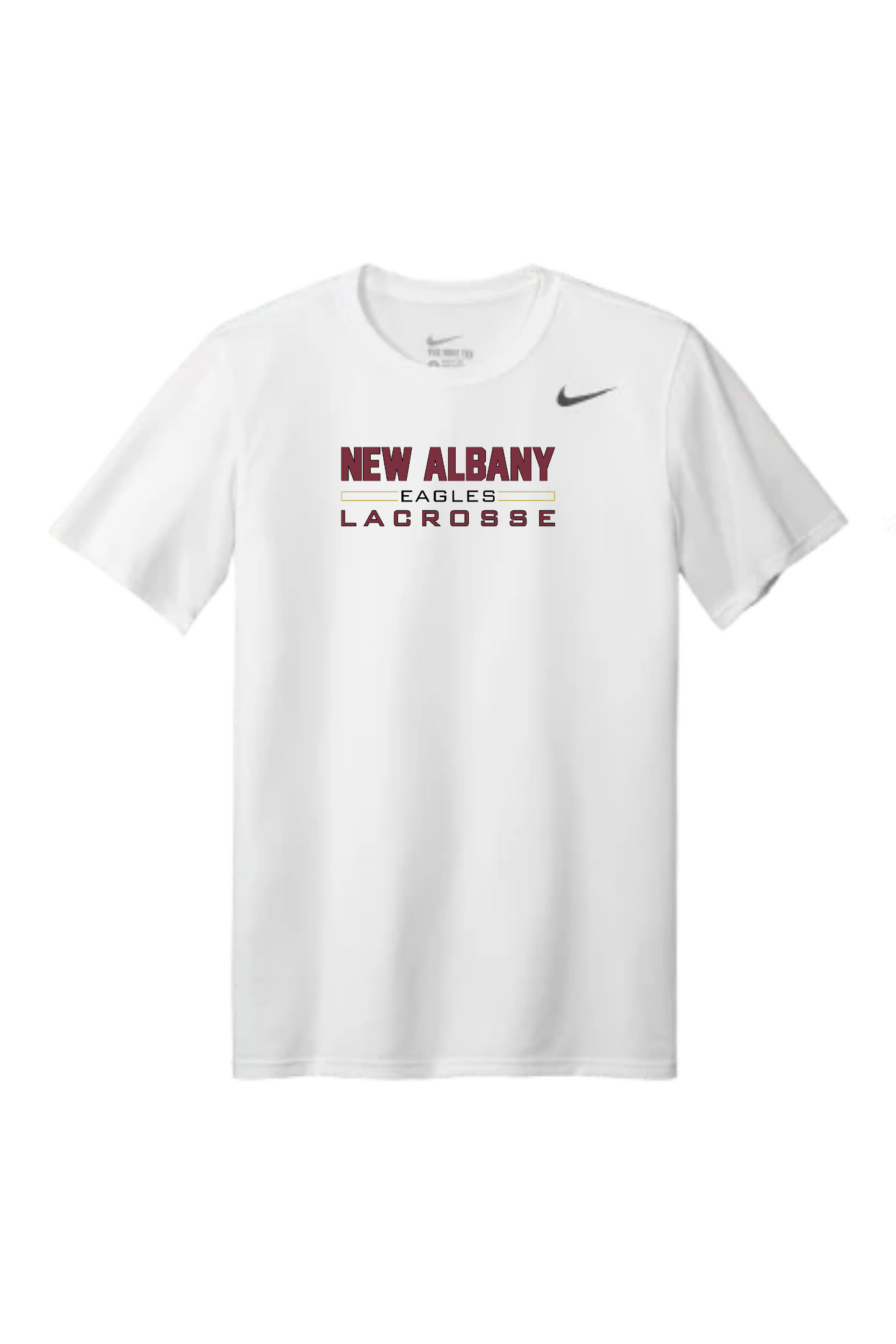 Nike Dri-FIT "New Albany Eagles Lacrosse" YOUTH Legend Tee